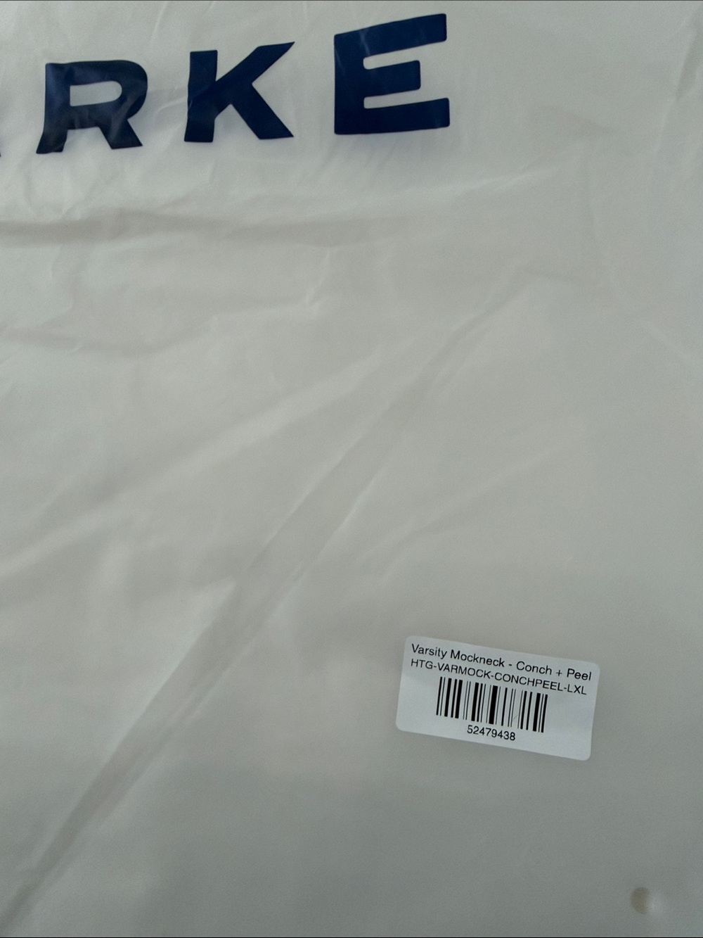 Parke Varsity Mockneck Pink Sweatshirt with Yellow Branding 💖 NWT + AUTHENTIC - Picture 5 of 5